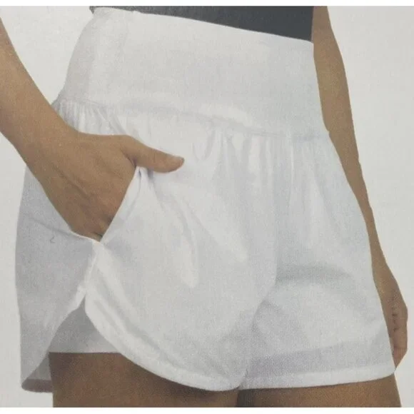 Spyder Active Women's Woven Athletic Lined Shorts (White, X-Large) - Picture 1 of 2